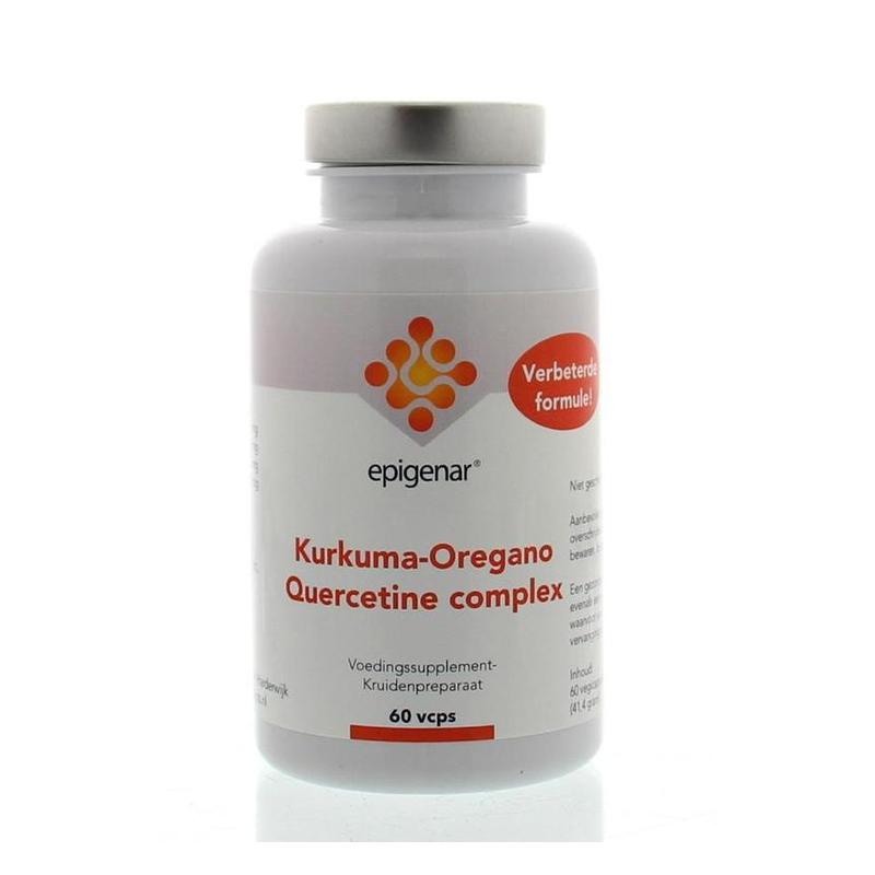 Epigenar EPIGENAR Kurkuma/Oregano/Querc compl&bioper - 60vcp