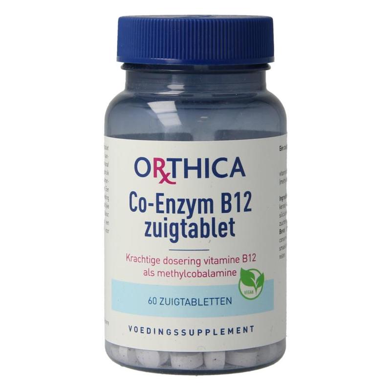Orthica Orthica Co-Enzym B12 Zuigtabl - 60ztb
