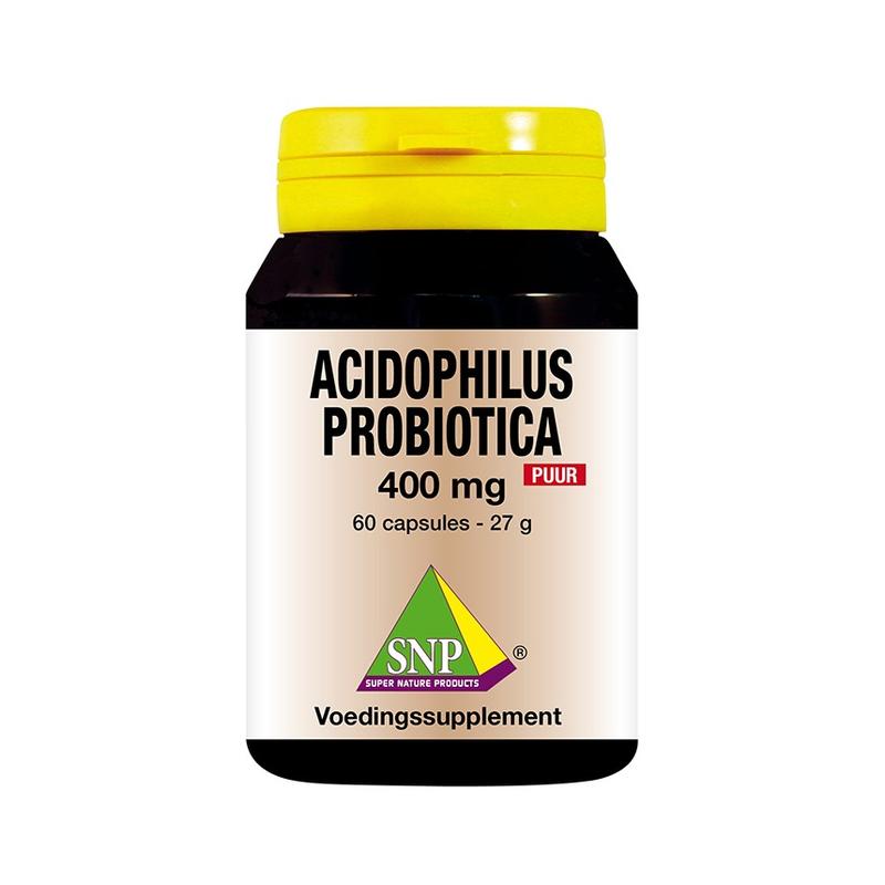 Snp SNP Acidophilus Probiotica 400mg puur - 60vcp