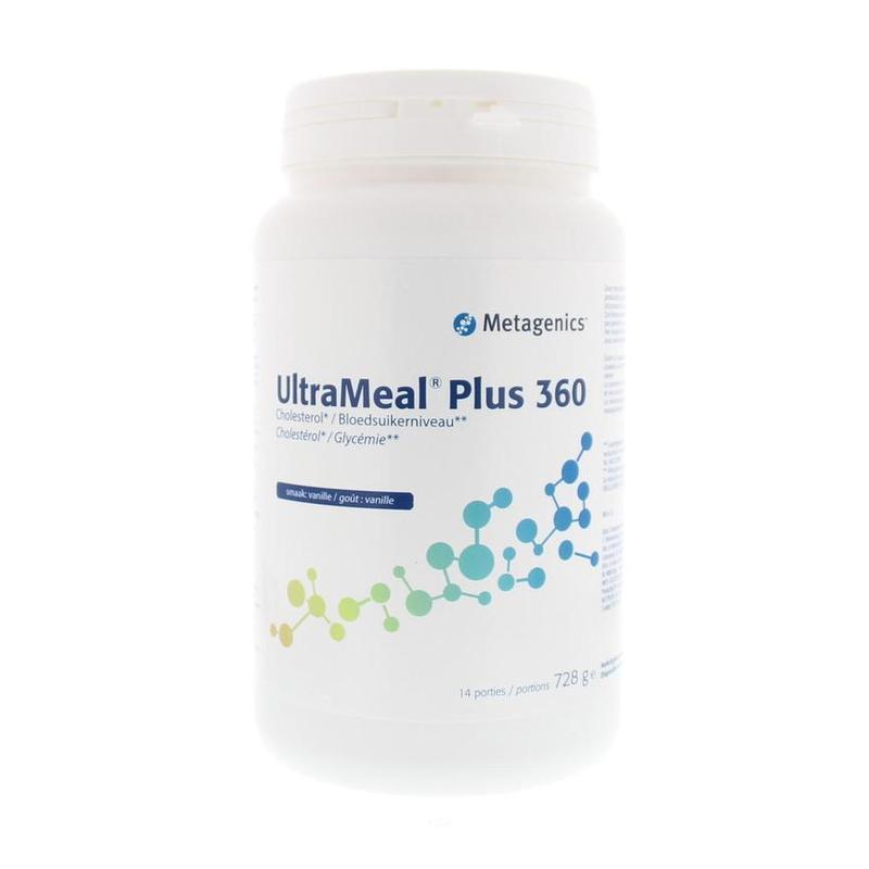 Metagenics Metagenics UltraMeal Plus 360 Vanille NF 728 gram - 728gr