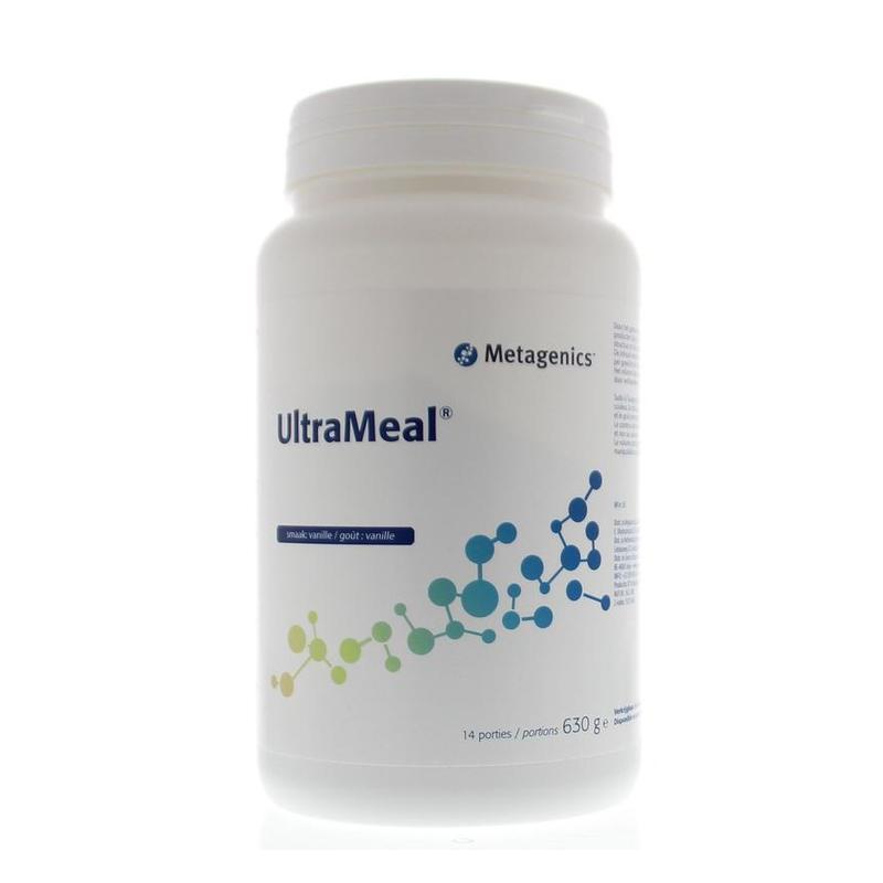Metagenics Metagenics UltraMeal Vanille NF 630 gram - 630gr