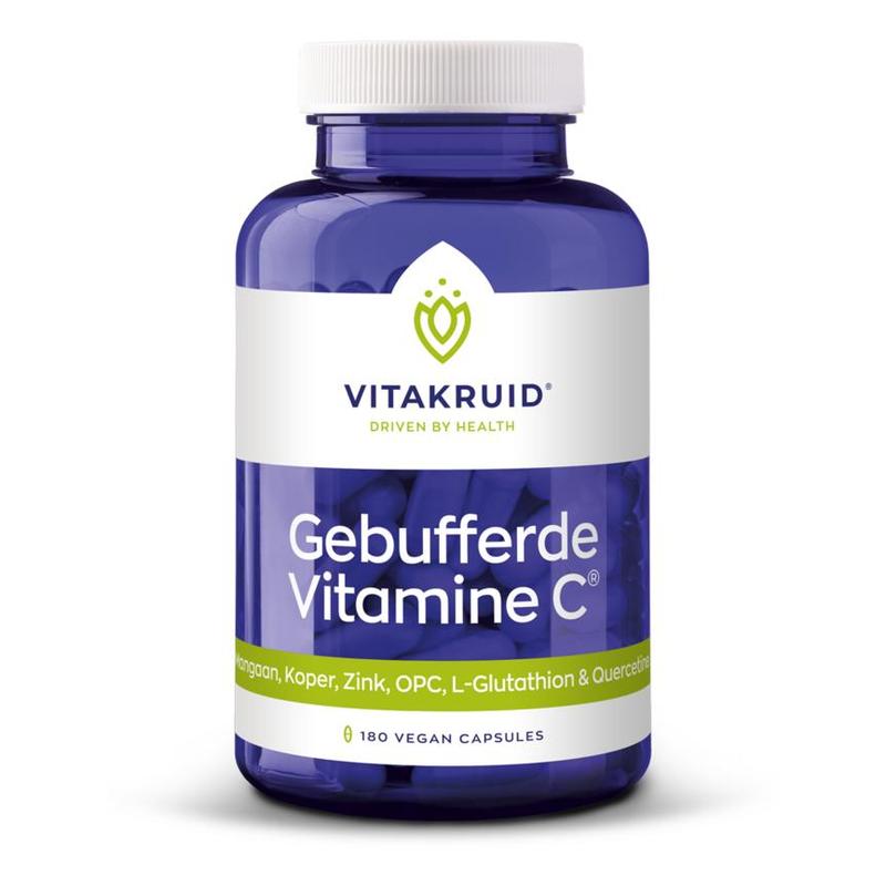 Vitakruid Vitakruid Gebufferde Vitamine C 180 - 180vcp