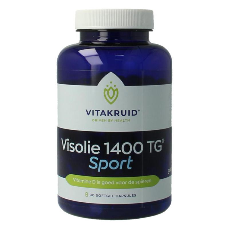 Vitakruid Vitakruid Visolie 1400 Sport Triglyceriden EPA 40% - 90sft