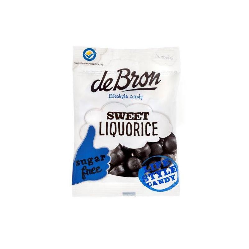 De bron De Bron Bolletjes Soft Sweet Liquorice - 100gr