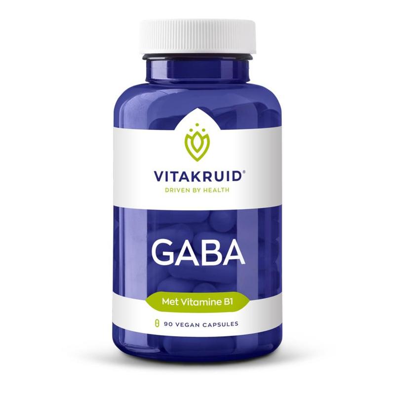 Vitakruid Vitakruid Gaba 500mg vitamine B1 (Thiamine) - 90vcp