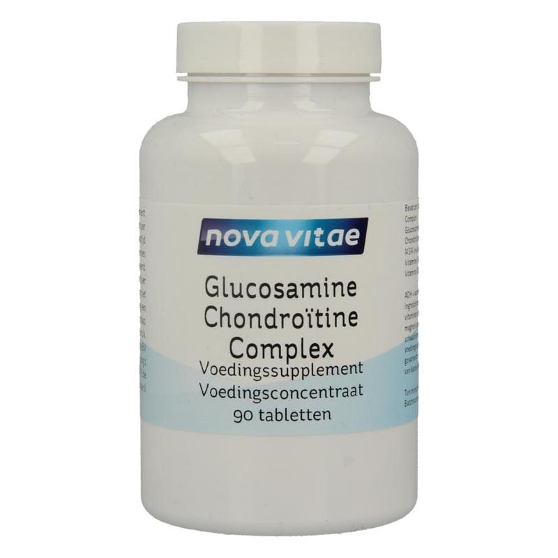 Nova vitae Nova Vitae Glucosamine Chondroitine Complex met MSM - 90tb