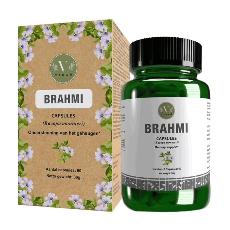 Vanan Vanan Brahmi Capsules - 60cp