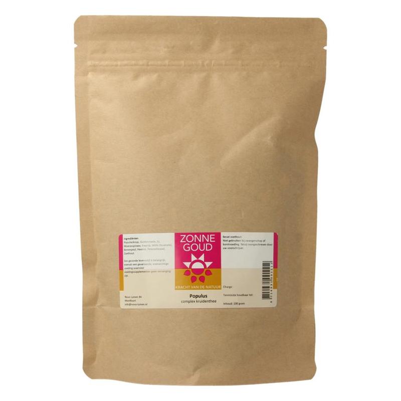 Zonnegoud Zonnegoud Populus Complex Kruidenthee - 100gr