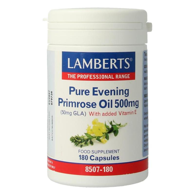 Lamberts Lamberts Pure Evening Primrose Oil 500mg Teunisbl - 180vcp