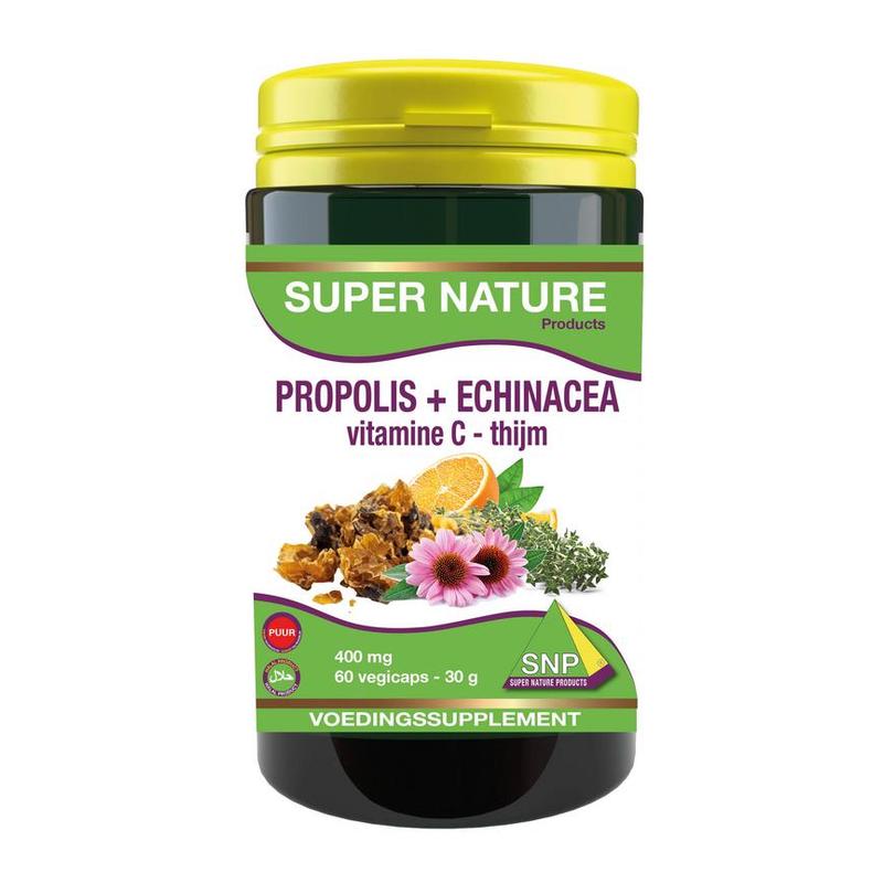 Snp SNP Propolis echinacea thijm vitamine C 400m - 60cp