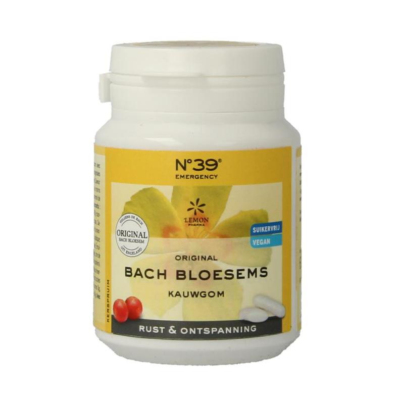 Lemon pharma Lemon Pharma Kauwgom Noodgevallen No. 39 | VEGAN - 40 - 40st