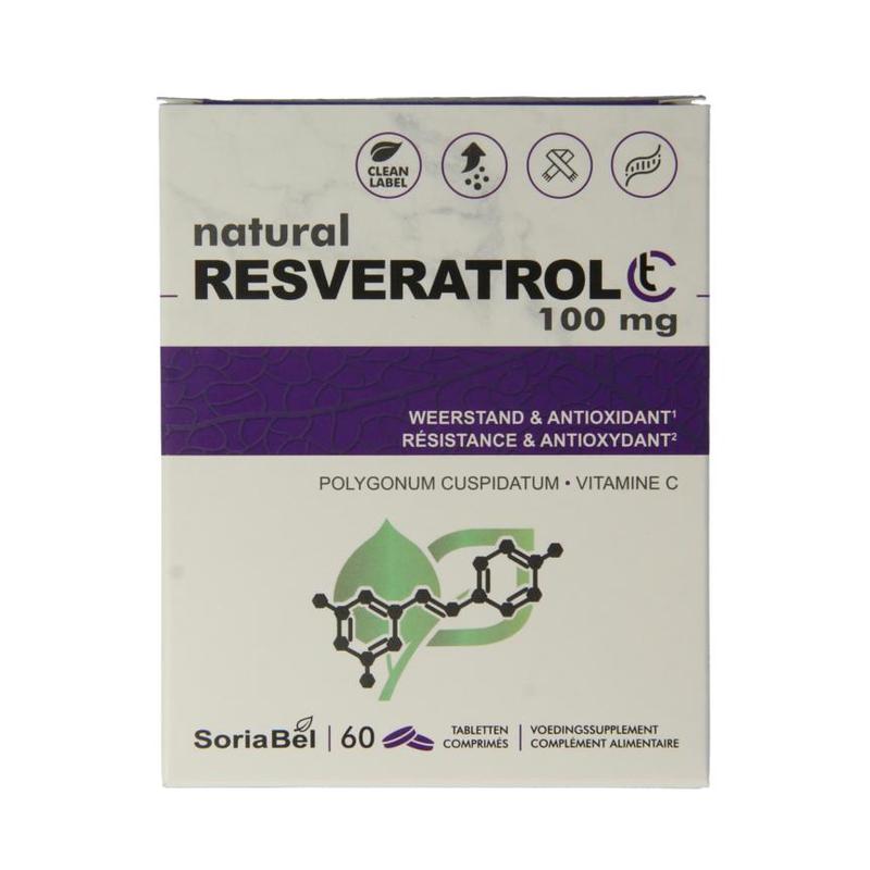 Soriabel SoriaBel Resveratrol CT 100 mg - 60tb