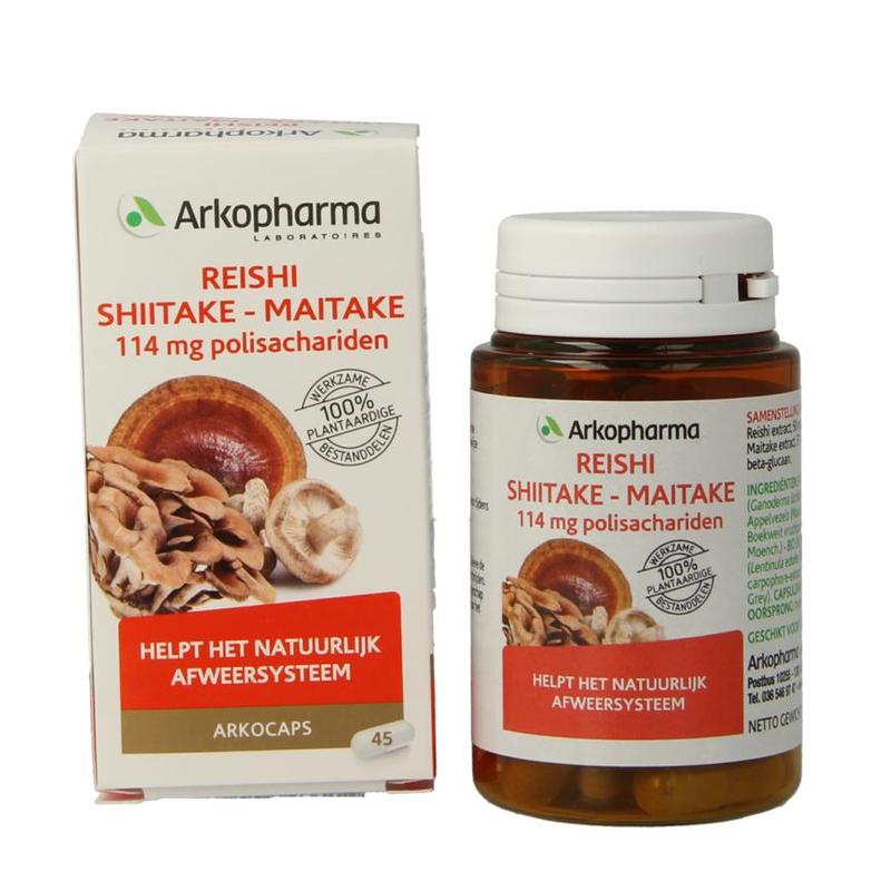 Arkocaps ARKOCAPS Reishi Shiitake Maitake - 45cp