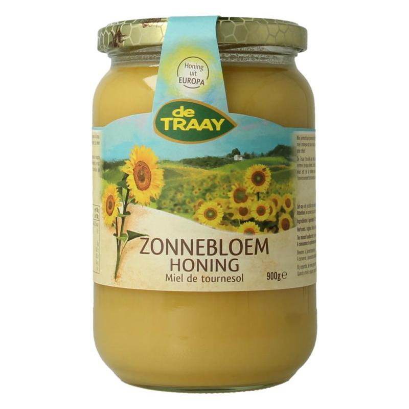Traay honing Traay Honing ZONNEBLOEM HONING 900G - 900gr