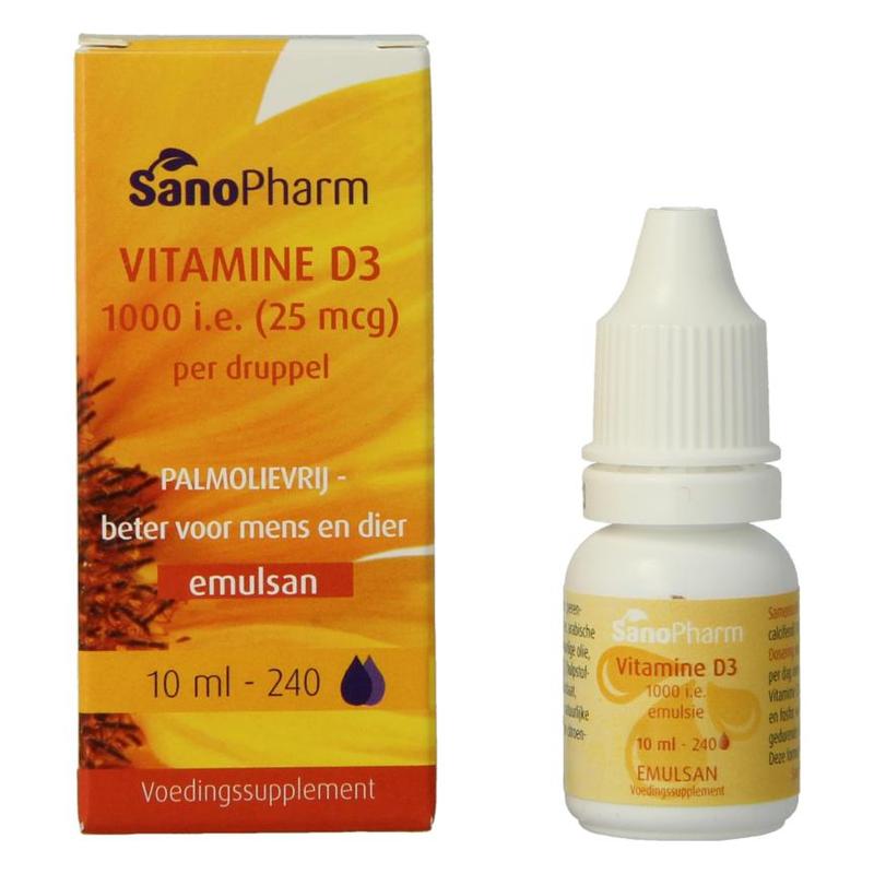 Sanopharm Sanopharm Vitamine D3 Emulsan - 10ml