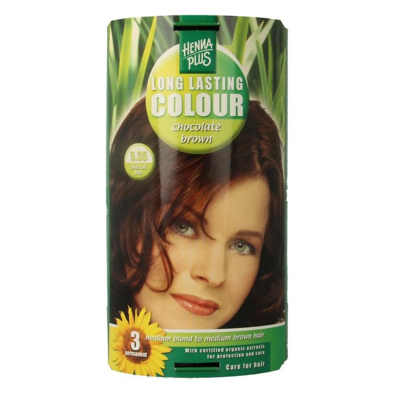 Hennaplus 1-2-3 HENNAPLUS 1-2-3 Long Lasting Colour Chocolate brown 5.35 - 100ml