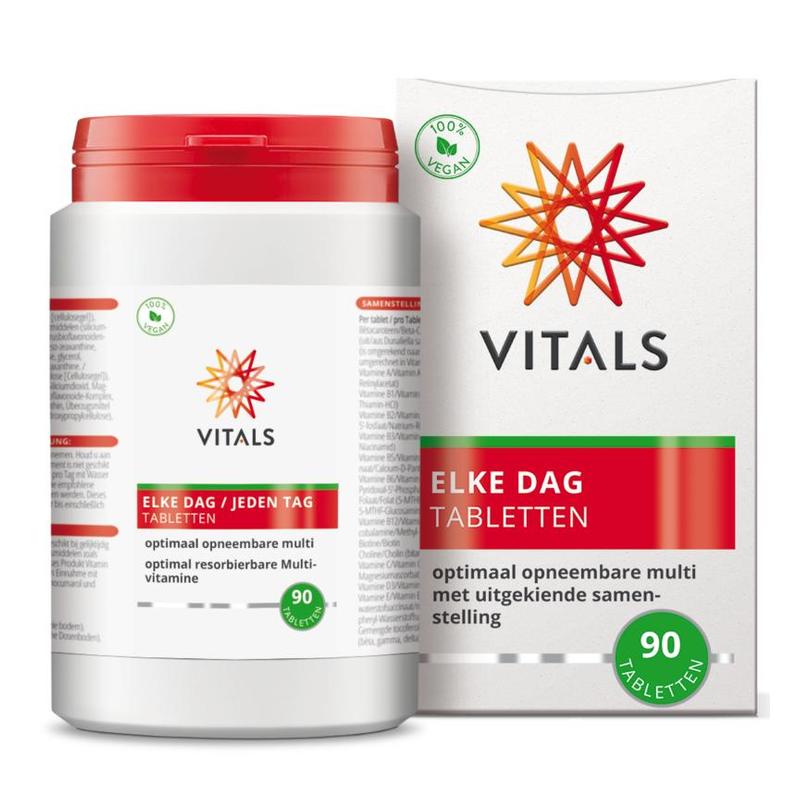 Vitals Vitals Elke Dag Tabletten - 90tb