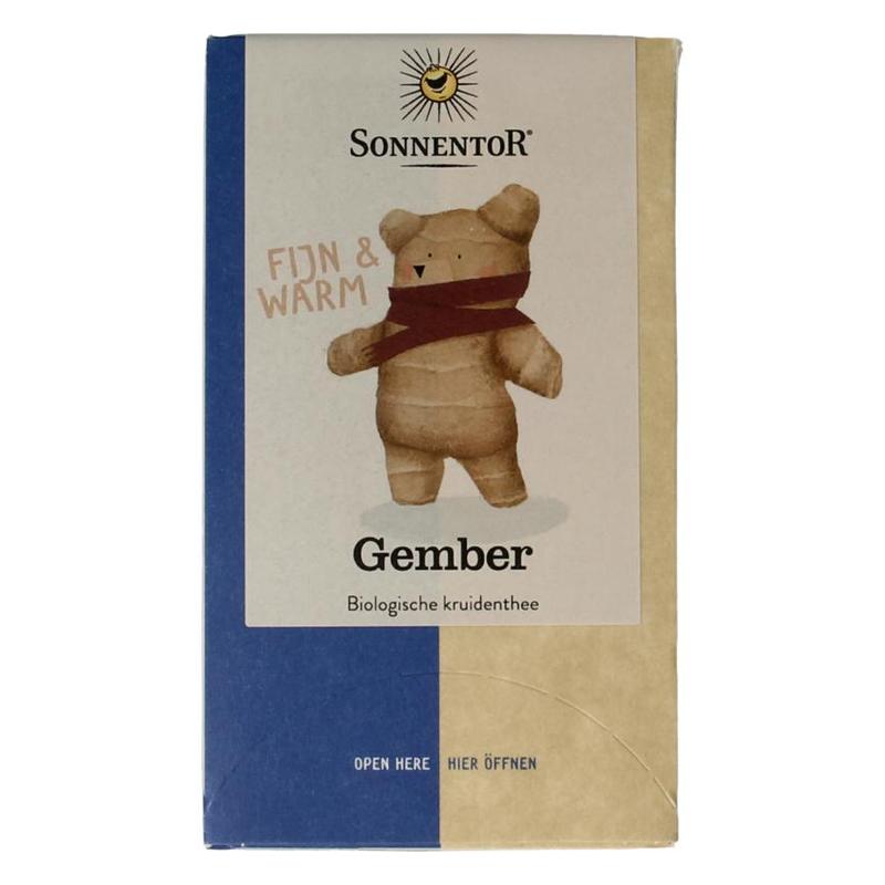 Sonnentor Sonnentor Gember thee - 18zk