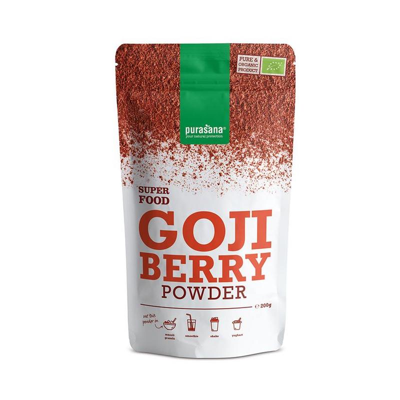 Purasana PURASANA Goji bes poeder 200 g BIO - 200gr