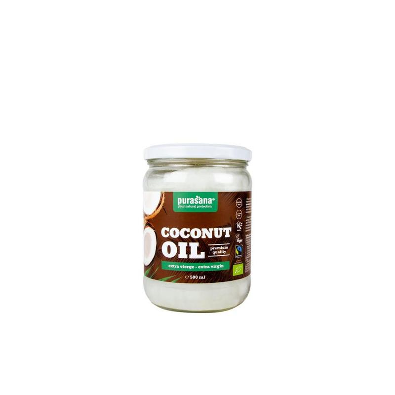 Purasana PURASANA Extra Virgin Kokosolie 500ml Fairtrd BIO - 500