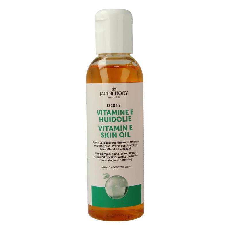 Jacob hooy Jacob Hooy VITAMINE-E OLIE 150ML - 150ml