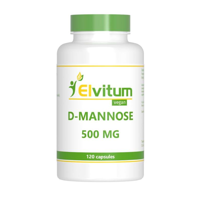 Elvitum Elvitum D'mannose 500 mg - 120vcp