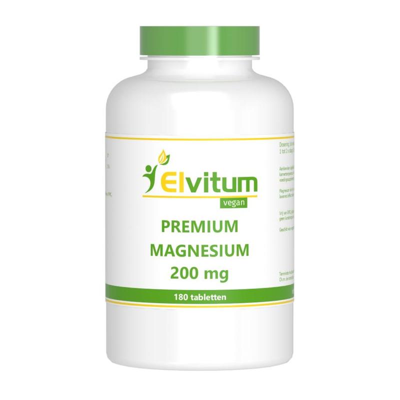 Elvitum Elvitum Premium Magnesium 200 mg - 180tb