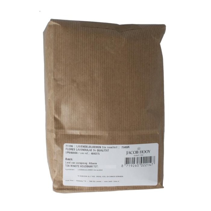 Jacob hooy jacob Hooy LAVENDELBLOEMEN 2de kwaliteit - 250gr