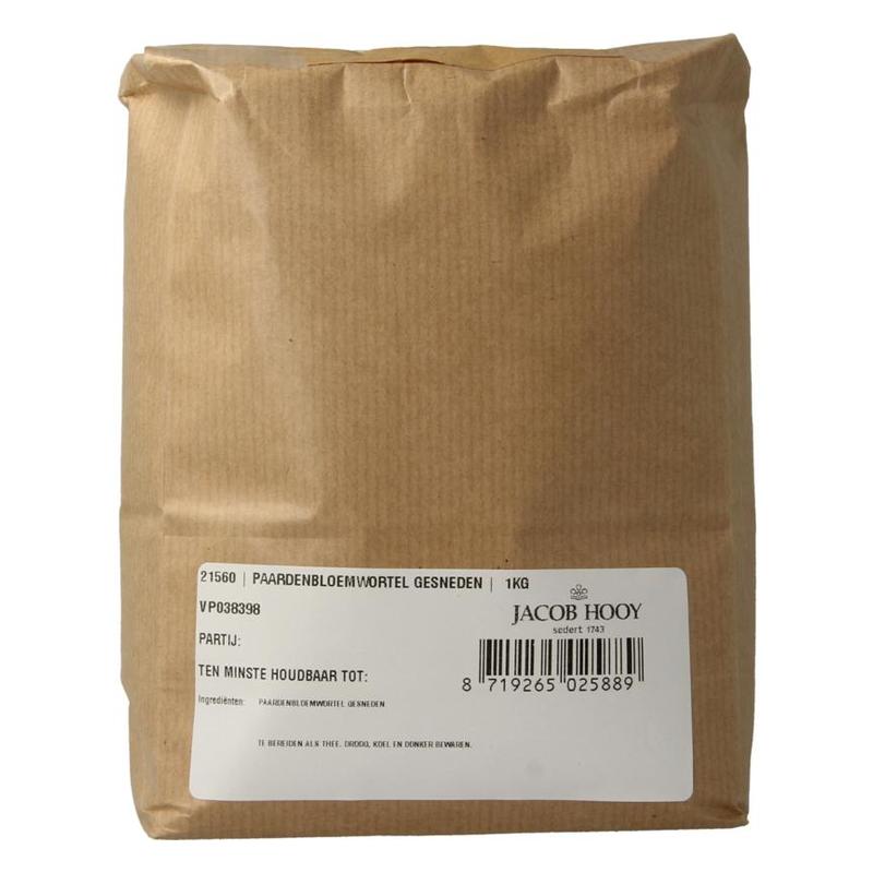 Jacob hooy jacob Hooy PAARDENBLOEMWORTEL GESNEDEN - 1kg