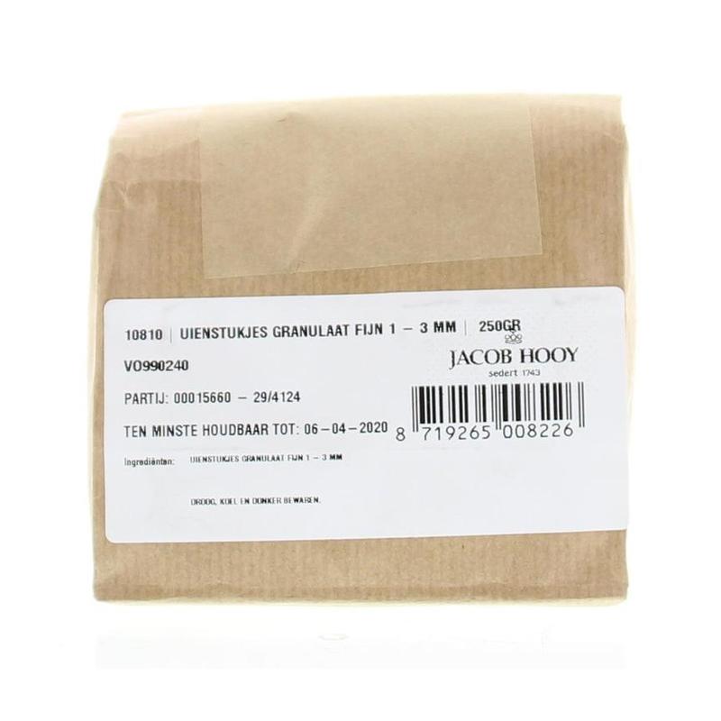 Jacob hooy jacob Hooy UIENSTUKJES GRANULAAT FIJN 1 - 3 MM - 250gr