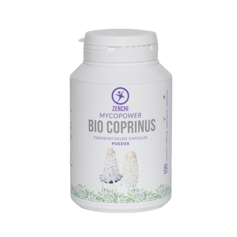 Mycopower Mycopower MP BIO Coprinus p.poeder 100g caps - 100