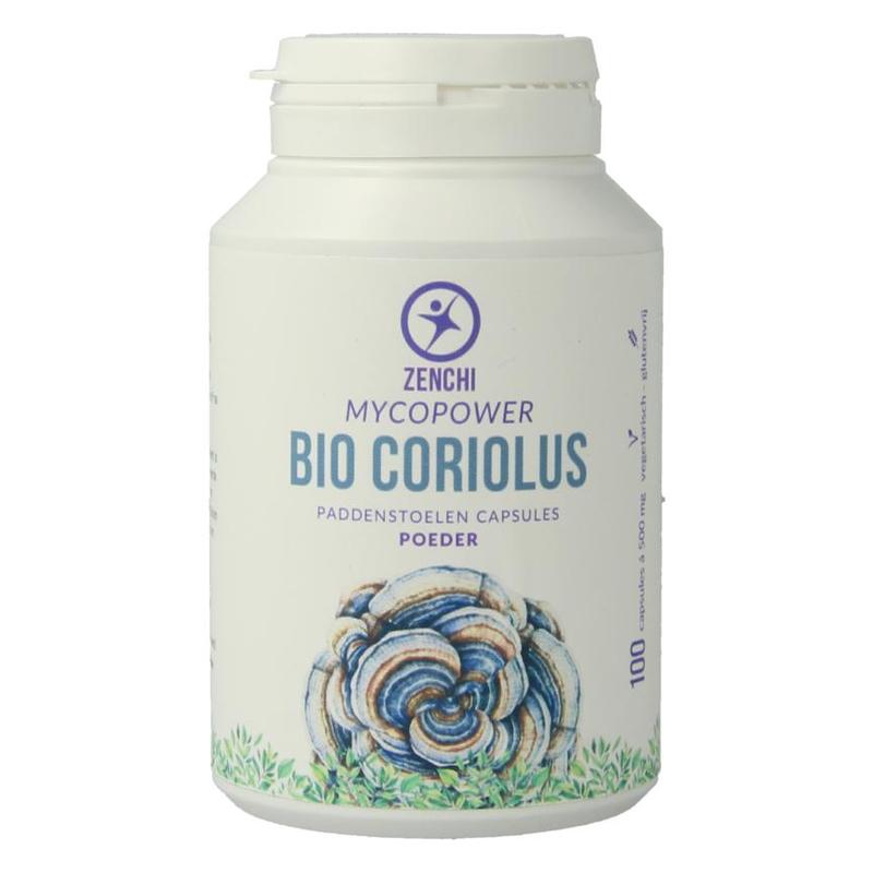 Mycopower Mycopower MP BIO Coriolus p.poeder 100 caps - 100cp