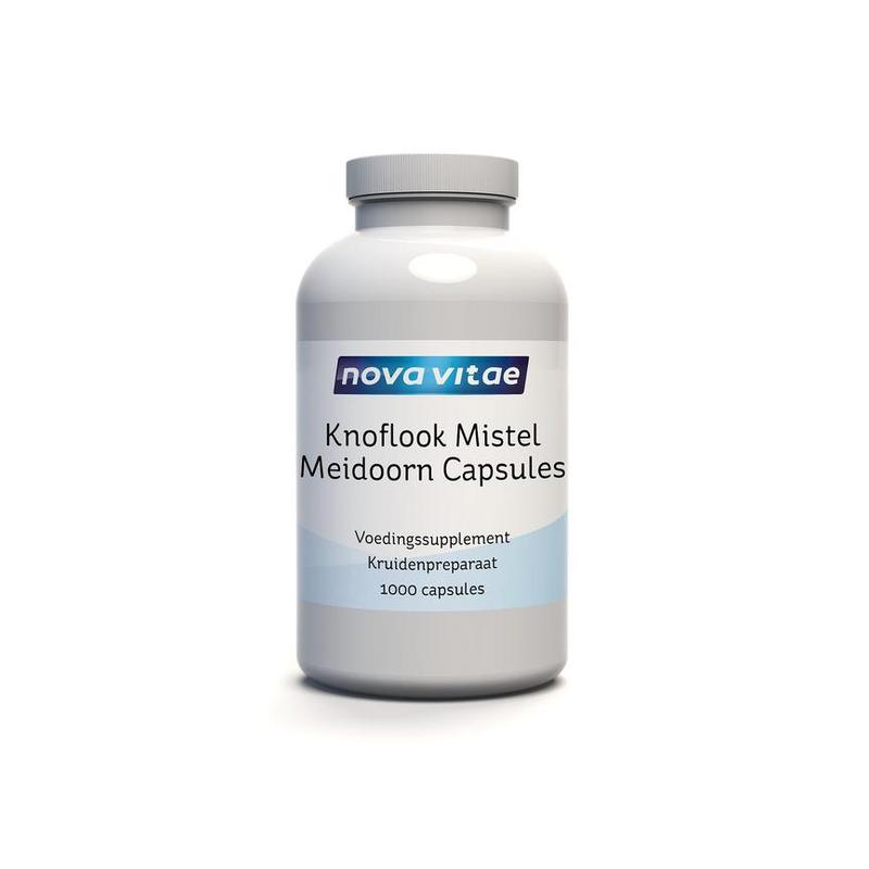 Nova vitae Nova Vitae Knoflook mistel meidoorn - 1000cp