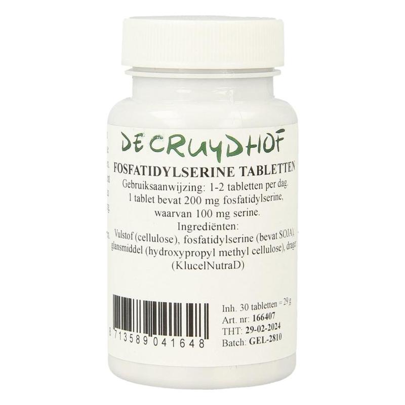 Cruydhof CRUYDHOF Fosfatidylserine tabletten - 30tb