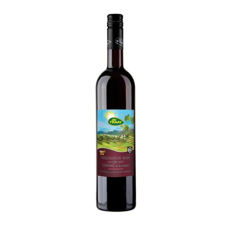 Traay honing Traay Honing HONINGWIJN ROOD BIO - 750ml