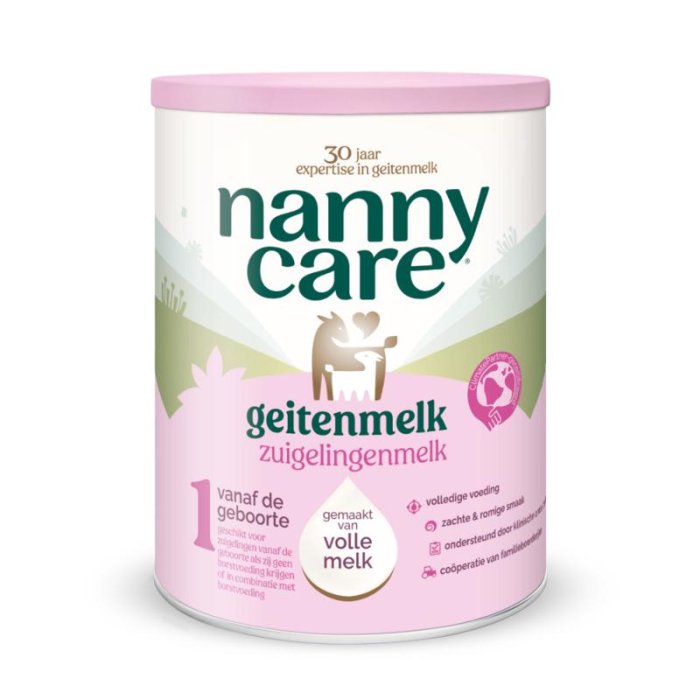 Nannycare Nannycare Zuigelingenmelk Stage 1 - 800gr