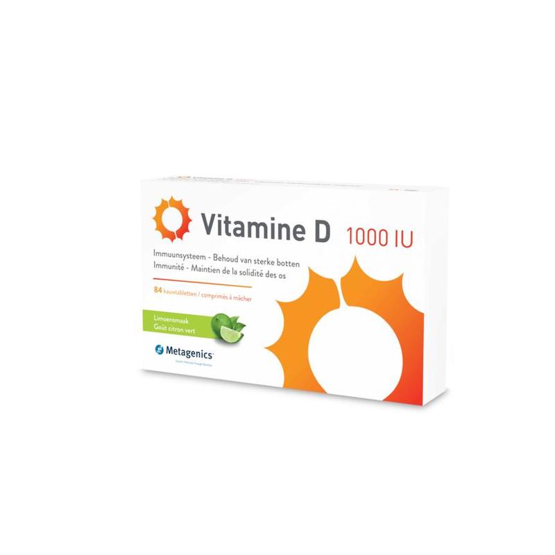 Metagenics Metagenics Vitamine D 1000IU NF 84KTABL - 84ktb