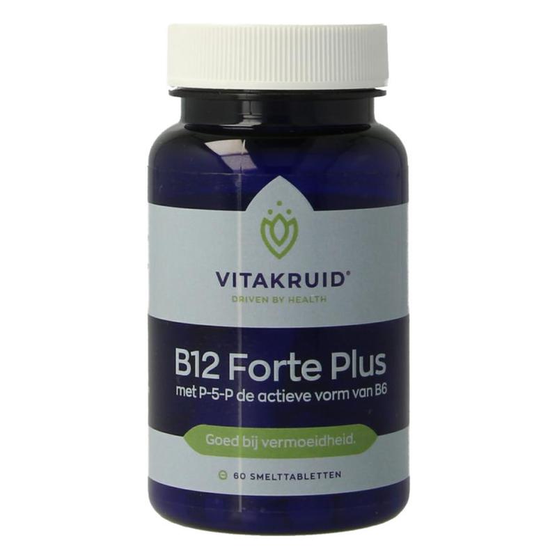 Vitakruid Vitakruid B12 Forte PlusÂ® 3.000 met P-5-P Vitamin - 60stb