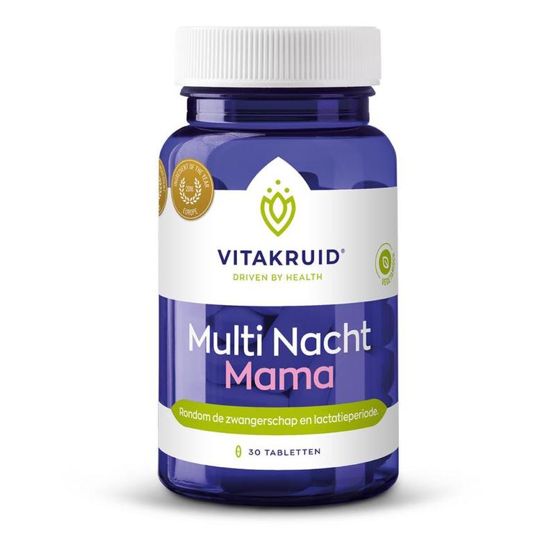 Vitakruid Vitakruid Multi Nacht Mama 100% vegan - 30tb