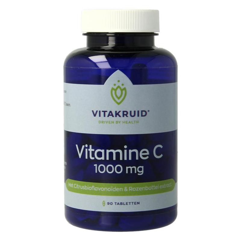 Vitakruid Vitakruid Vitamine C 1000mg met Bioflavonoïden - 90tb
