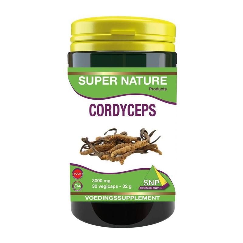 Snp SNP Cordyceps extra forte 3000 mg puur - 30vcp