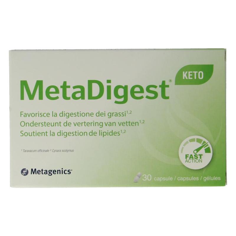 Metagenics Metagenics MetaDigest Keto - 30cp