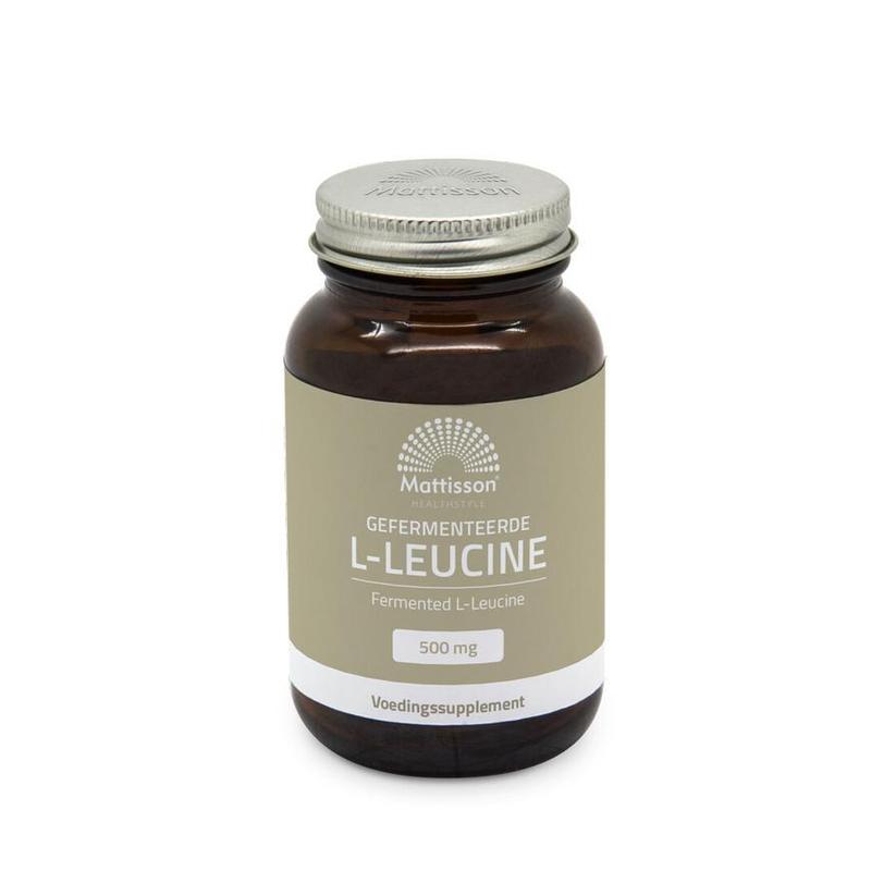 Mattisson Mattisson Gefermenteerde L.Leucine 500mg - 60vcp