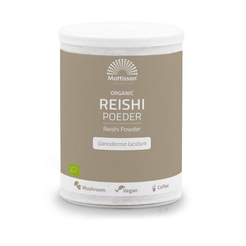 Mattisson Mattisson Reishi Poeder Ganoderma Lucidum Bio - 100gr