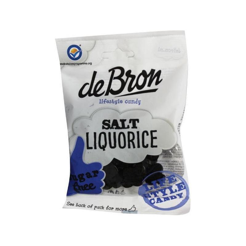 De bron De Bron Klavertjes Solid Salt Liquorice - 100gr