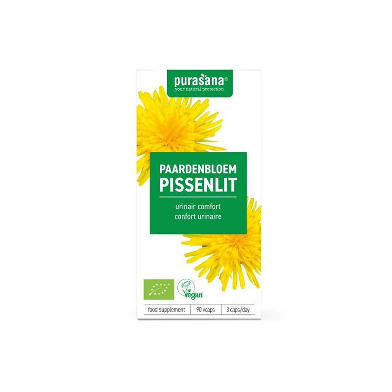 Purasana Purasana Paardenbloem Extract 250mg Bio - 90vcp