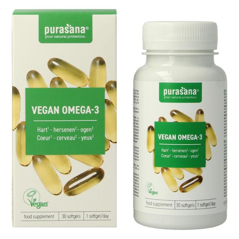 Purasana Purasana Vegan Omega-3 1080mg - 30sft