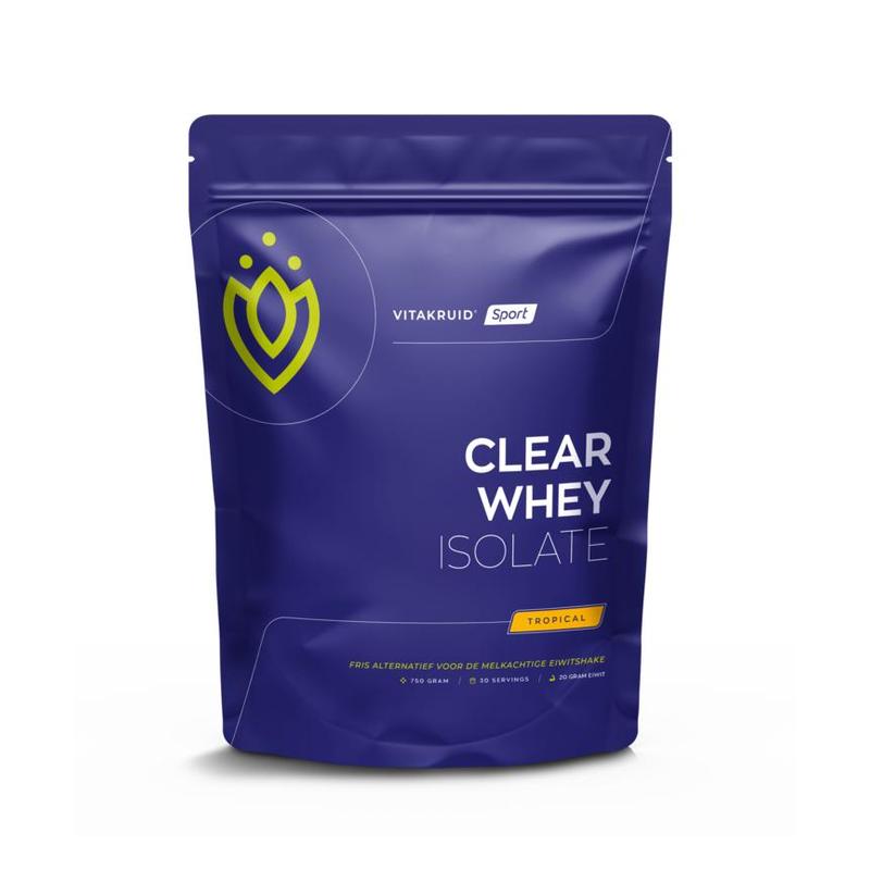 Vitakruid Vitakruid Clear Whey Isolate - Tropical - 750gr