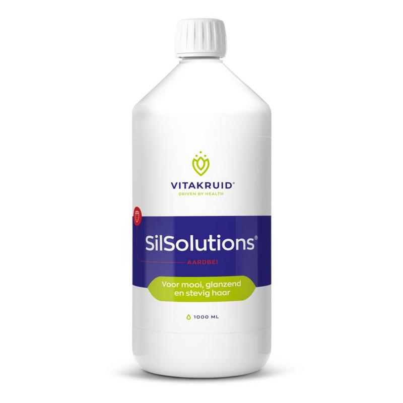 Vitakruid Vitakruid SilSolutions 1000 - Aardbei - 1000ml