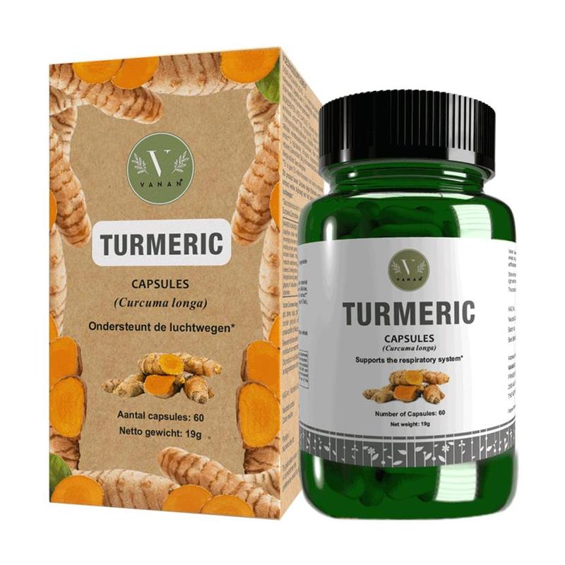 Vanan Vanan Turmeric Capsules - 60cp